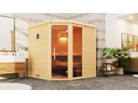 Weka Designsauna Cubilis 2 Rundumsorglospaket Saunaleuchtenset Kompakt 9,0 kW Weka Designsauna Cubilis 2 Rundumsorglospaket Saunaleuchtenset Kompakt 9,0 kW