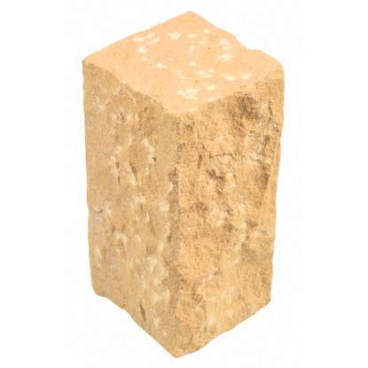 Natursteinpalisade Gold-Braun 25 x 10 x 10 cm