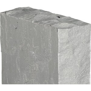 Bordura in pietra arenaria grigia, 15x5x60 cm, pietra naturale per aiuole e sentieri.
