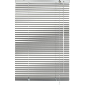 Gardinia Tenda Veneziana in alluminio, 120x175 cm, argento. Protezione solare e privacy per finestre.