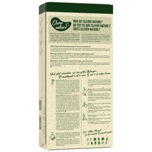 Clever Nature Gazon sec 20-25 m², emballage avec informations sur le produit.