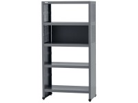 Küpper Regal Modell 89200 Schwarz Struktur (HxBxT) 180 x 91 x 53 cm