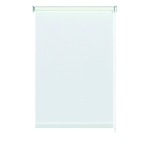 Store enrouleur latéral blanc Gardinia, Uni Trend, 142x180 cm. Protection solaire et intimité pour fenêtres.