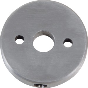 Embout en acier inoxydable Ø 40 mm pour connecteur à joint, accessoire pour rampe d'escalier.