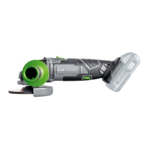 Meuleuse d'angle sans fil LUX A-WS-20/115A du set d'outils sans fil 3en1, avec batterie.