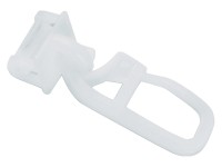 Gardinia Klickgleiter Maxi Weiss 20er-Pack