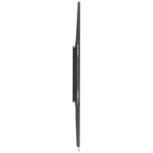 Supporto TV da parete Schwaiger Fixed 3, nero, per schermi piatti fino a 80 pollici.