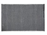 Spirella Badmatte Cone Weiss-Schwarz 50 x 80 cm