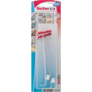 Fischer Duotec tassello per cartongesso Ø 10 mm, confezione da 2, per carichi elevati.