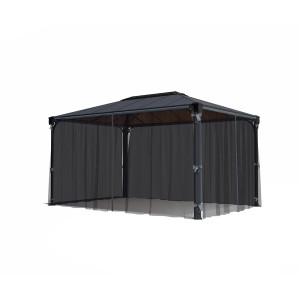 Zanzariera antracite per gazebo Palram Martinique 3 x 3.6.
