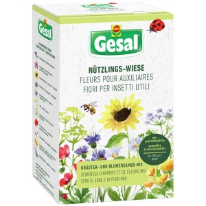 Gesal prairie pour insectes utiles, mélange de graines d'herbes et de fleurs, paquet avec fleurs sauvages pour insectes utiles.
