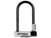 Kryptonite KryptoLok Bügelschloss Mini-7 + Kryptoflex Doppelschlaufenkabel 1,2 m