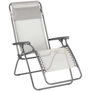 Lafuma Relaxsessel RT2 Batyline® Seigle II, sedia relax regolabile per giardino e terrazza.
