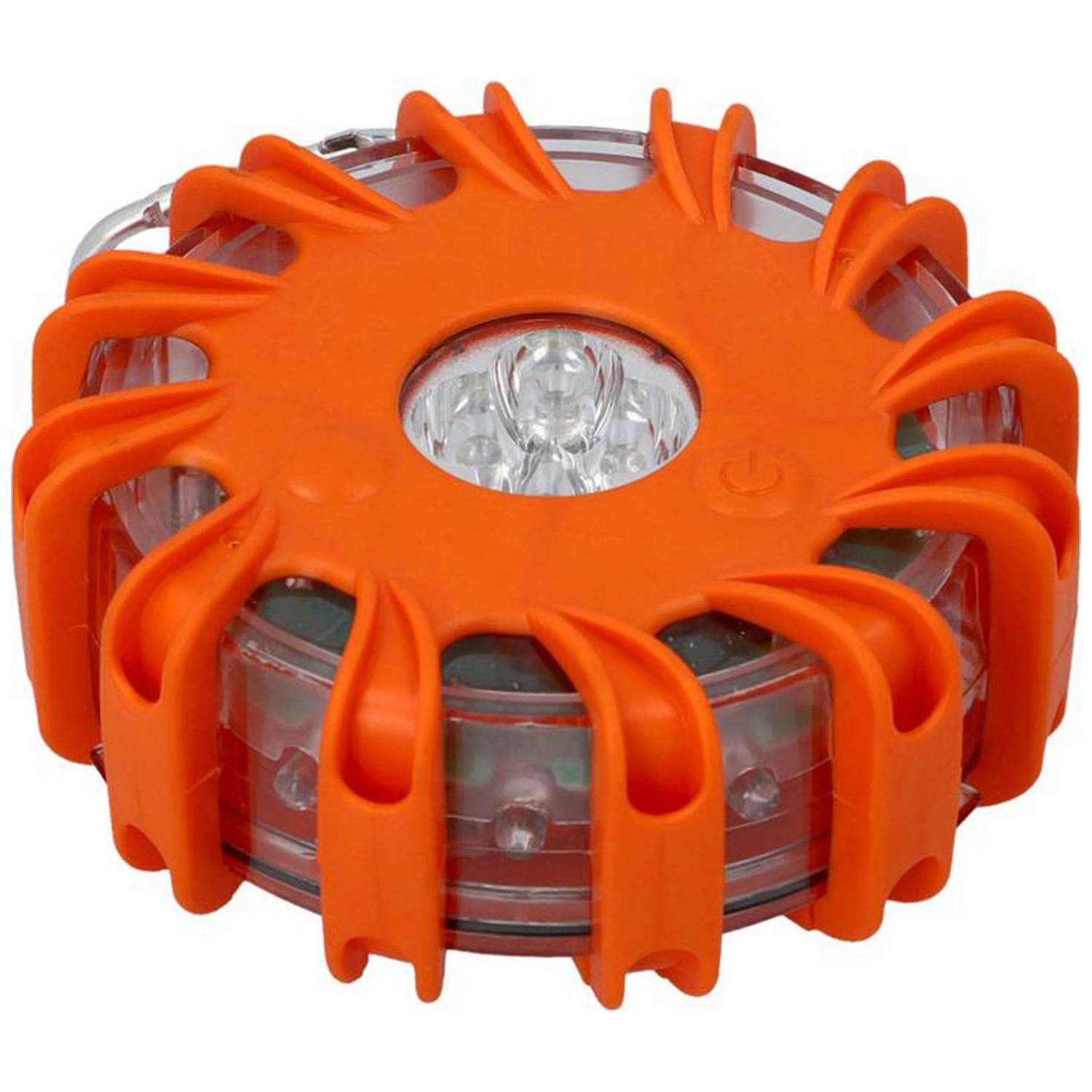 Produktbild von Blaue LED-Warnblinkleuchte 12V – 15 Helle LEDs, Blinkfrequenz 120/Min, Für Baustelle, Fahrzeug & Co.