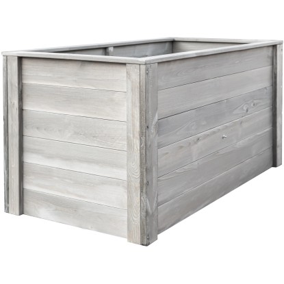 Andrewex Aiuola rialzata Grigio (HxLxP) 79 x 150 x 76 cm