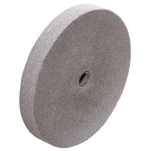 Mola abrasiva Alduro, grana 36, diametro 150mm, per la lavorazione del metallo.