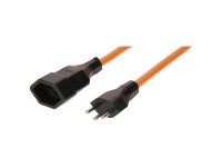 Prolunga EPR / PUR H07BQ-F3G1.5 / T12 / T13 Arancione 5 m