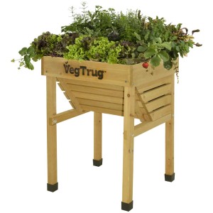 VegTrug Kids aiuola rialzata in legno, ideale per i bambini per coltivare verdure, erbe e fiori.