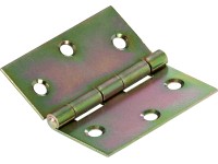 Scharnier käntig verzinkt Gelb 50 x 50 mm Scharnier käntig verzinkt Gelb 50 x 50 mm