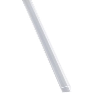 Profilo a U Gutta trasparente, spessore 16 mm, per coperture in plastica.