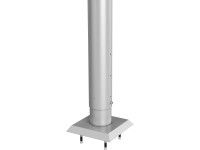 Biohort Steher für Sichtschutz zum Andübeln 135 cm hvst. Silber-Metallic Biohort Steher für Sichtschutz zum Andübeln 135 cm hvst. Silber-Metallic