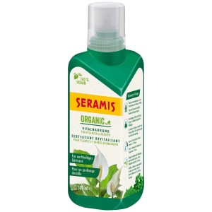 Seramis Vitalnahrung Organic, flacone da 500ml per piante ed erbe.