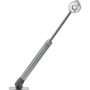 Vérin de porte Hettich 100N avec ressort à gaz, longueur 165mm, pour meubles.