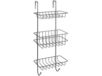 Wenko Duschregal Revigo Stahl Schwarz 3 Ablagen Wenko Duschregal Revigo Stahl Schwarz 3 Ablagen