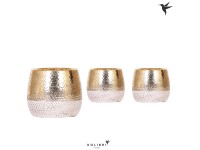 Kolibri Home Übertopf Elite Gold Topf Ø 12 cm / Höhe 10 cm / 1 Stk.