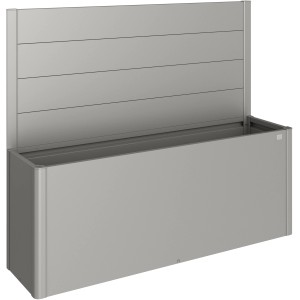 Biohort Belvedere paravento per aiuola rialzata, grigio quarzo metallizzato, misura 200. Accessorio per aiuole rialzate.