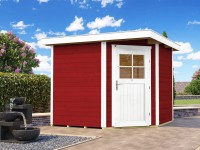 Weka Gartenhaus Angolo 229 Schwedenrot-Weiss Gr. 2
