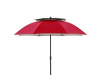 Doppler Strandschirm Windprofi Neo Rot Ø 200 cm