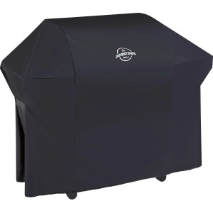 Housse de protection noire Jamestown pour barbecue à gaz Knox 4 brûleurs.