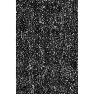 Moquette anthracite Andiamo Alvar au mètre, vue détaillée.