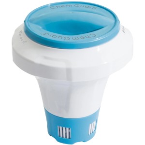 Diffuseur flottant de produits chimiques pour piscine Bestway, dosage réglable pour l'entretien de la piscine.