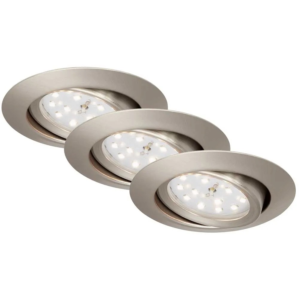 Xtricity - Ensemble de 2 Luminaires DEL Encastrés Rotatifs, 10W, 750 Lumens, 3 Options de Couleur d'éclairage main image 1