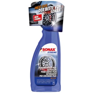 Sonax Xtreme Felgenreiniger Plus, 750ml Flasche für Stahl- und Alufelgen.