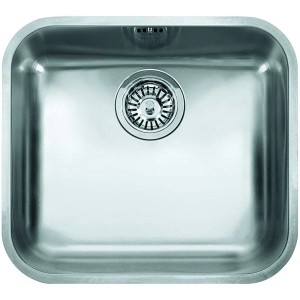 Franke Galassia GAX 110-45 lavello sottotop in acciaio inox, senza gocciolatoio.