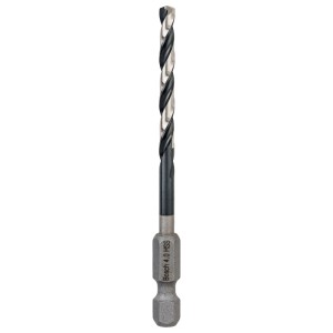 Punta elicoidale Bosch Pro Metal HSS-G, diametro 4 mm, con codolo esagonale.