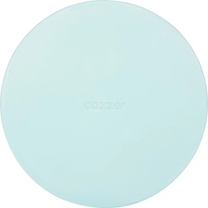 Blaues Cozze Pizzabrett, Ø 350 mm, aus Kunststoff, ideal zum Servieren von Pizza und Tapas.