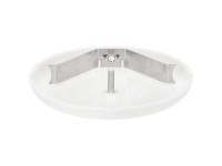 Max Hauri Deckenrosette rund halogenfrei Weiss RAL9003 / Ø 95 mm Max Hauri Deckenrosette rund halogenfrei Weiss RAL9003 / Ø 95 mm