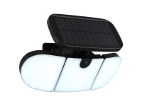 Globo LED-Solarwandleuchte Schwarz (HxBxT) 19,1 x 28 x 15,1 cm / 10 W / 700 lm