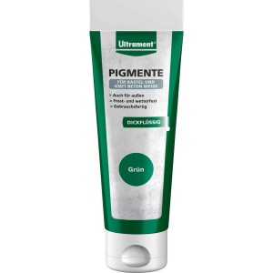 Pigmenti Ultrament 100ml Verde per colori a effetto, per miscelare colori per calcestruzzo.