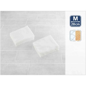 Panni antipolvere Leifheit Clean & Away, 20 pezzi, 28x22cm, per la pulizia a secco di pavimenti e superfici.