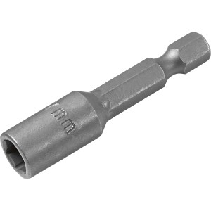Inserto per chiave a bussola LUX Classic 7 mm per viti a testa esagonale, magnetico.