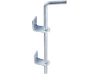 Bodenschieber mit Rohr verzinkt 400 x 14 mm Bodenschieber mit Rohr verzinkt 400 x 14 mm