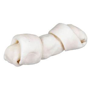 Trixie Denta Fun osso da masticare annodato, 24cm, in pelle bovina, per l'igiene dentale del cane.