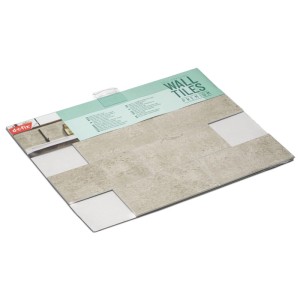 D-c-fix Wandfliese Premium Stone Sand, selbstklebend, sandfarben, 30,5x30,5 cm.