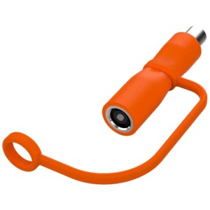 Adattatore arancione Jackery DC8020 a DC7909 per impianti solari.