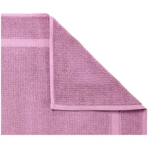 Diaqua Tappeto bagno Fresco color malva, 50x70 cm, in cotone. Tappeto con motivo a rilievo.